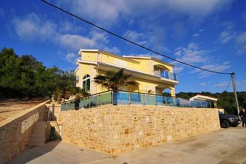 Haus auf der Südseite der Insel Korcula