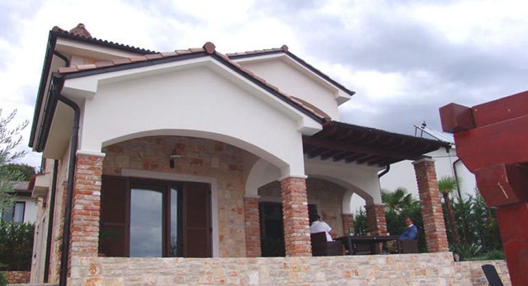 Steinvilla auf der Insel Krk